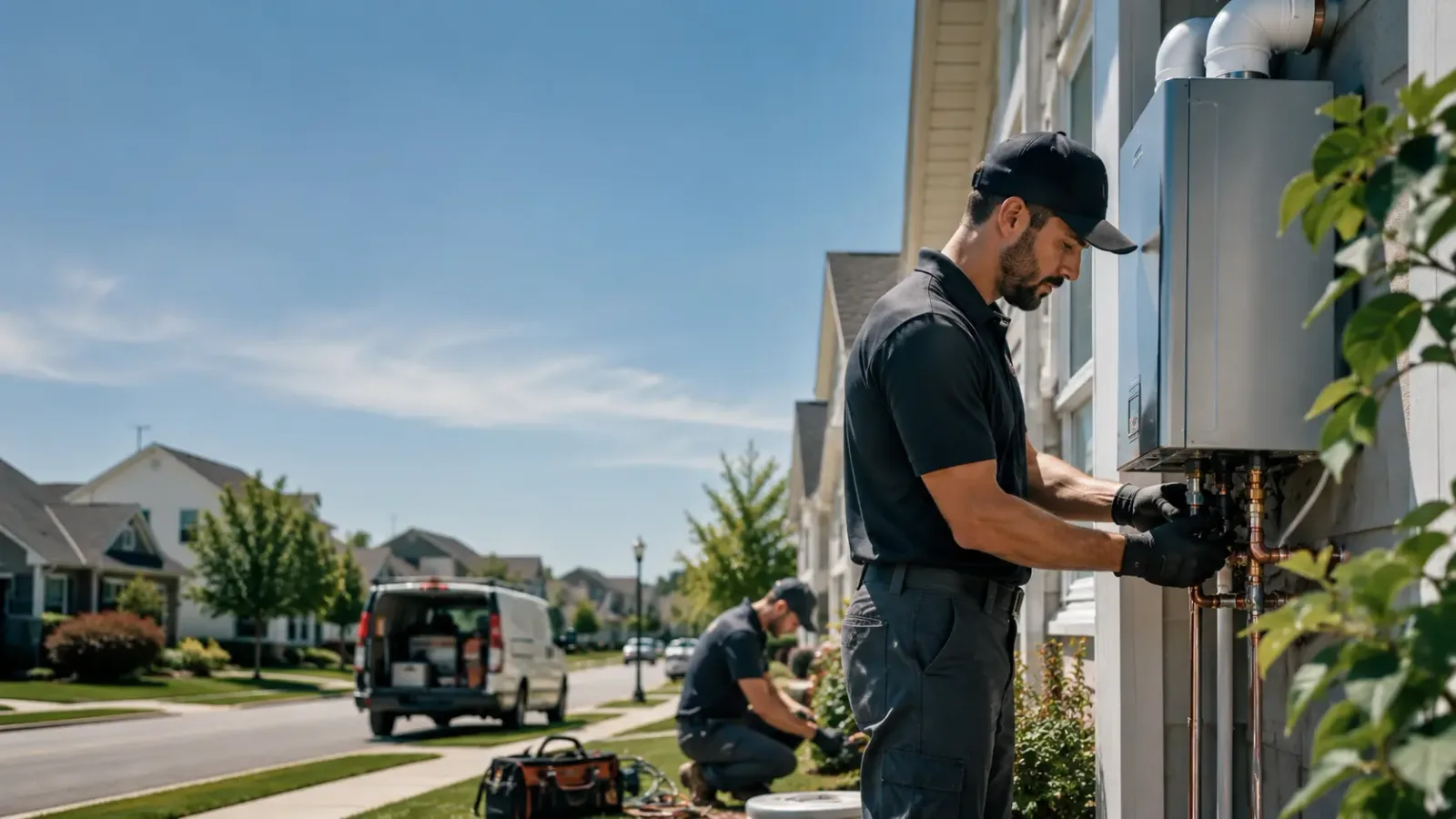Tankless Water Heater Installation in Rover, AR